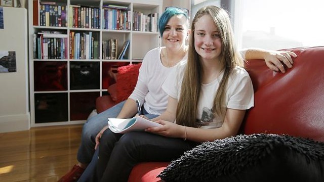 Hobart sSchoolgirl Lottie Frohmader, 11, Pens a Letter Asking PM Tony Abbott to Rethink Same-Sex Marriage Stance